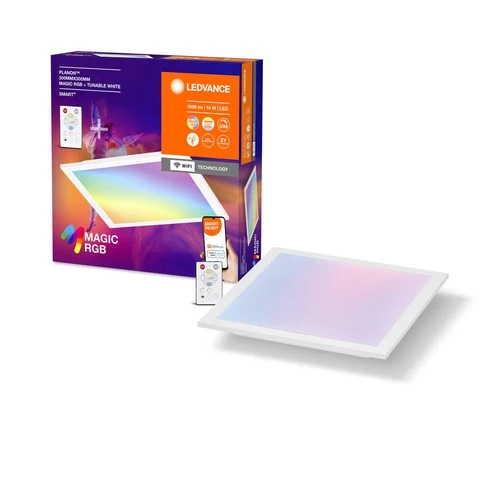 LEDVANCE SMART+ WIFI Magic Panelleuchte 18W, 30x30cm, 1600lm, weiß