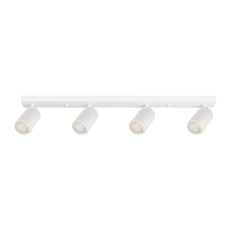 Braytron GU10 Deckenstrahler 4-flammig 640 mm schwenkbar – Weiß