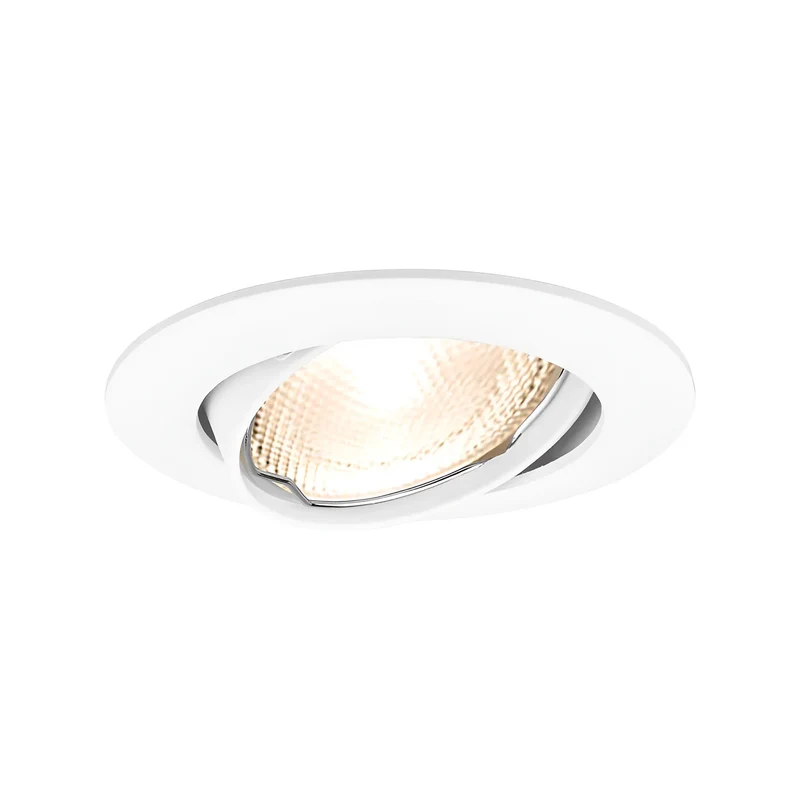 Braytron Einbaurahmen GU10 rund Ø82 mm IP20 – Weiß