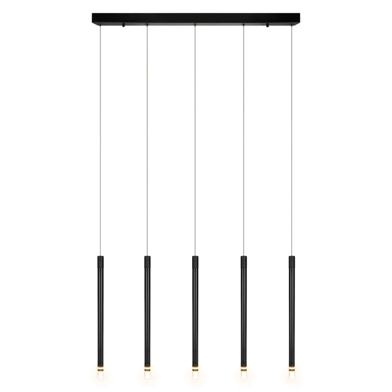 OSRAM DECOR Flute Pendelleuchte Linear 28.5W 930 Schwarz