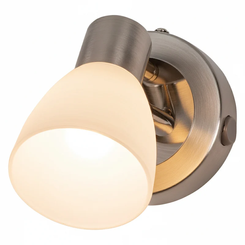 OSRAM LED Spot Vase Wandleuchte 1xG9 Gebürstetes Nickel