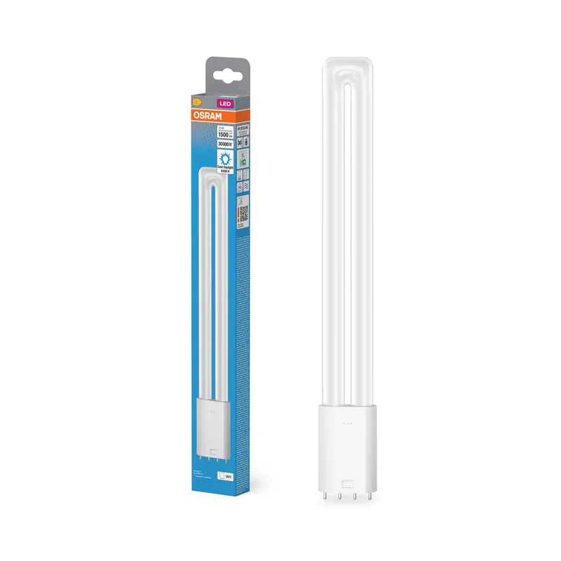 OSRAMDULUX LED L24 HF & AC MAINS Stablampe, 12W, 6500K, Kaltweiß, 2G11