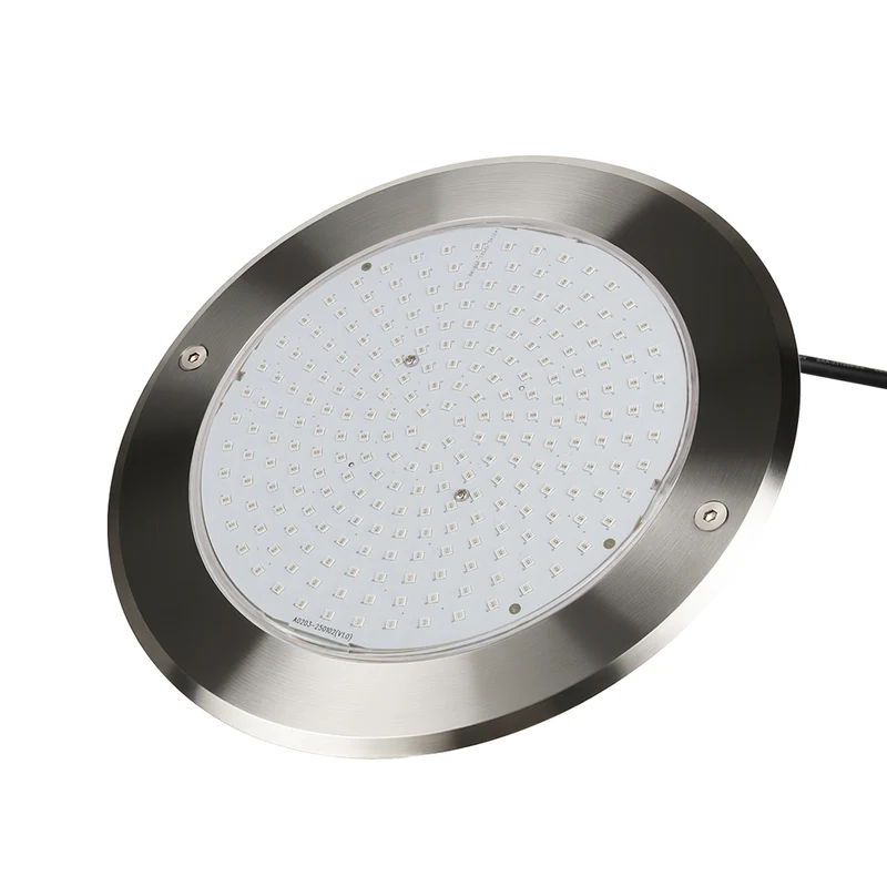RGBW LED Poolscheinwerfer 24V 18W | IP68 Edelstahl | Hochleistung für große Pools