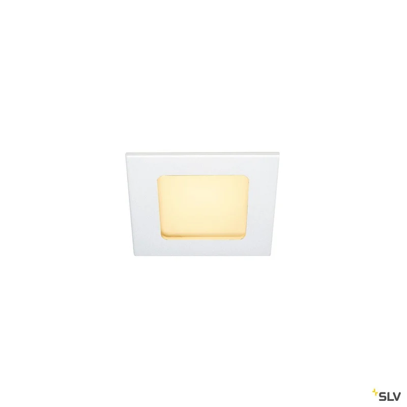 SLV FRAME BASIC, LED Set, Down- light, mattweiss, 6W, 3000K, inkl. Treiber