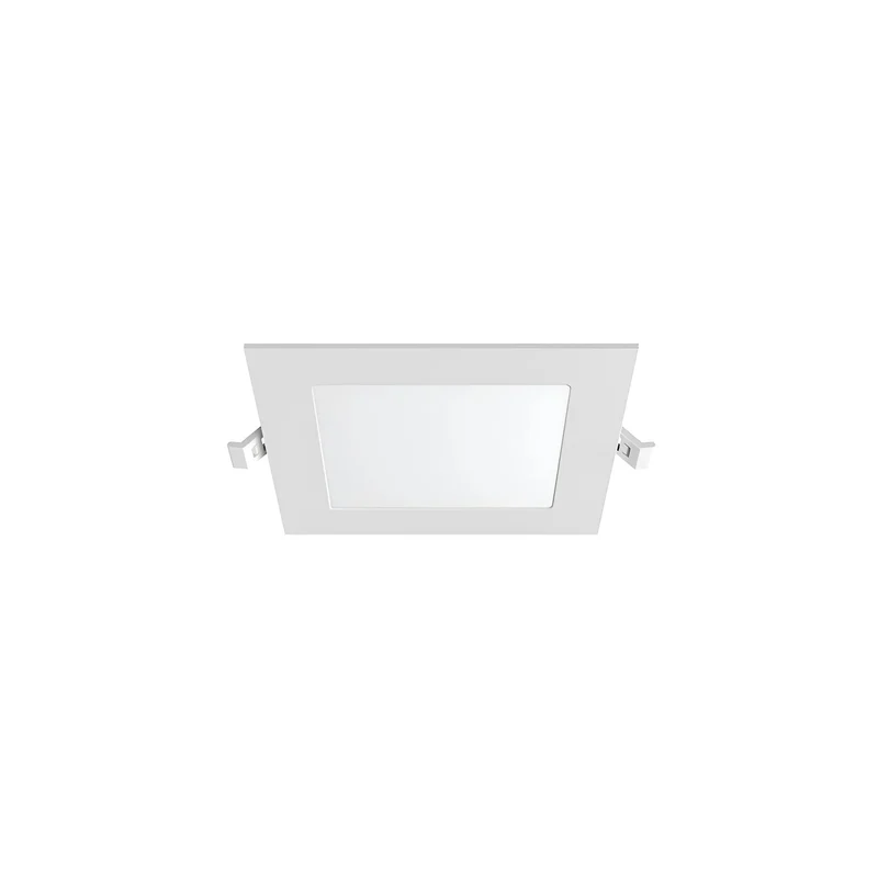 Braytron LED-Einbaupanel 3W 3CCT eckig 90 mm ultraflach – Weiß