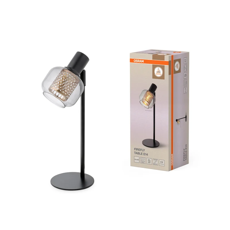 OSRAM DECOR Firefly Tischleuchte E14 Schwarz