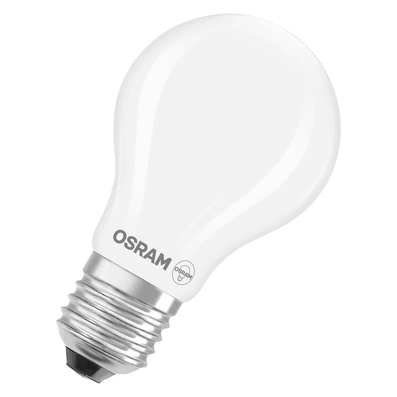 OSRAM LED LAMPS ENERGY CLASS A ENERGY EFFICIENCY FILAMENT CLASSIC A in A-Form, LED-Lampe, Glas, Matt, 7,2 W, 1521 lm, 2700 K, Energieeffizienzklasse: A, CRI 80