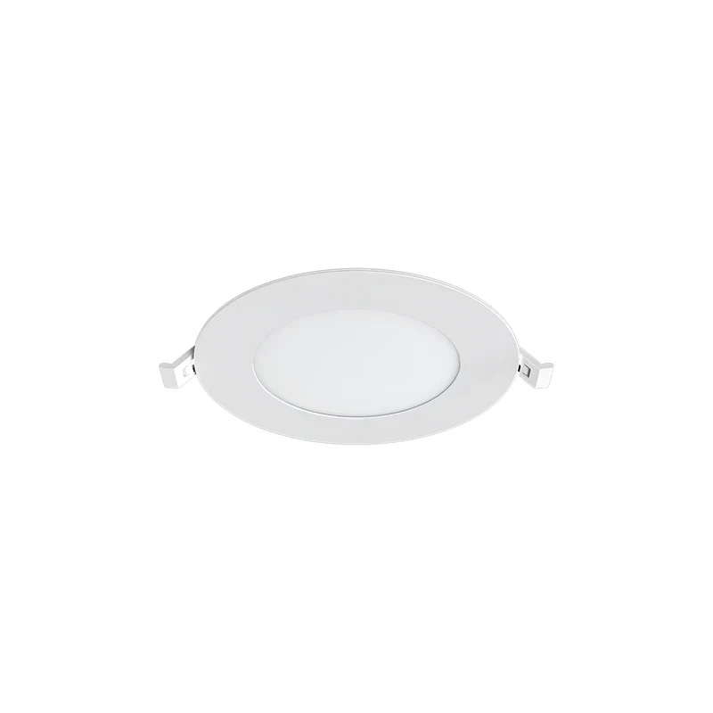 Braytron LED Einbaupanel 6W 3CCT 470 lm Ø128 mm flach – Weiß