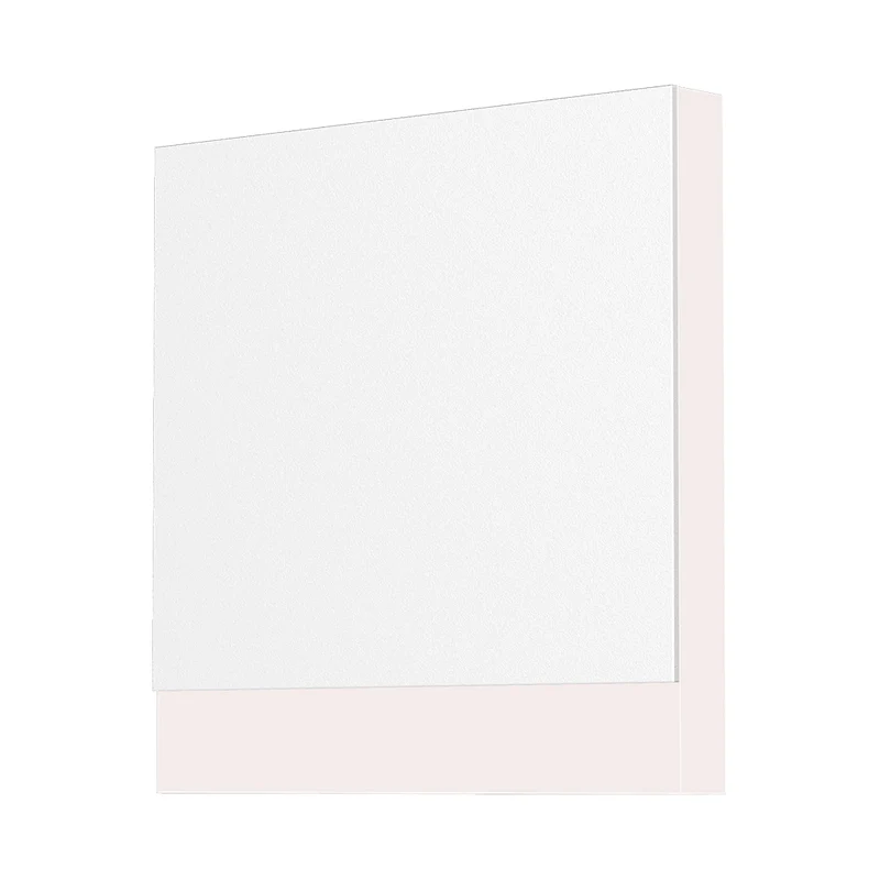 Braytron Abdeckung für LED-Treppenleuchte eckig 80×80 mm – Weiß