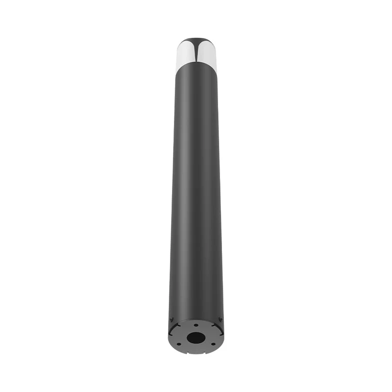 Braytron Milano Pollerleuchte E27 800mm Aluminium IP44 – Grau