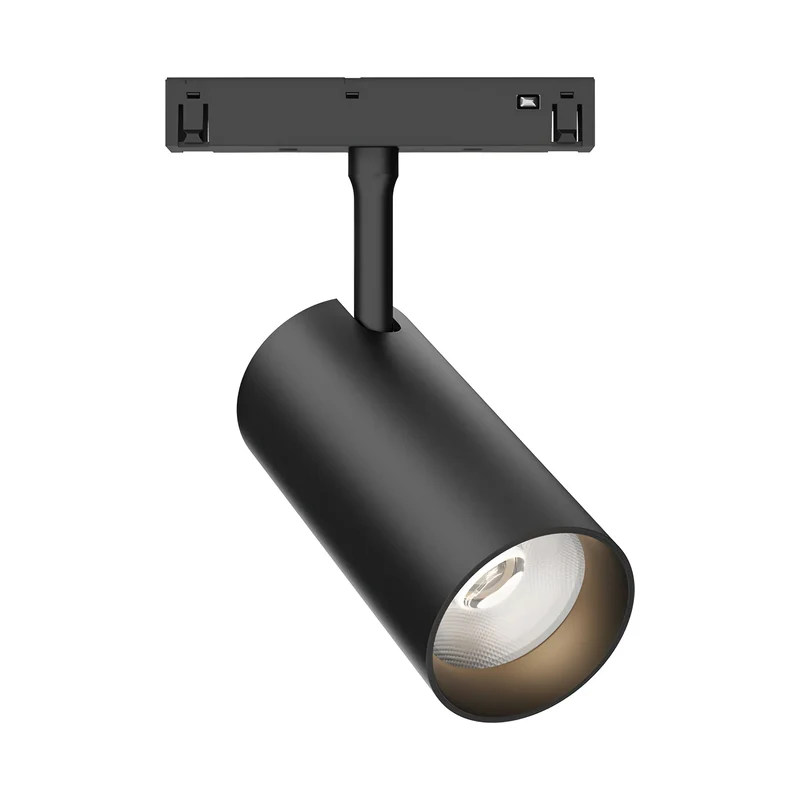 Braytron LED Magnet-Schienenstrahler 18W 3CCT 1580 lm CRI≥90 24° für 48V-System – Schwarz