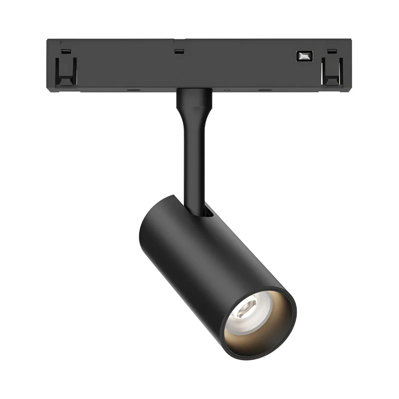 Braytron LED Magnet-Schienenstrahler 6W 3CCT 440 lm CRI≥90 24° für 48V-System – Schwarz