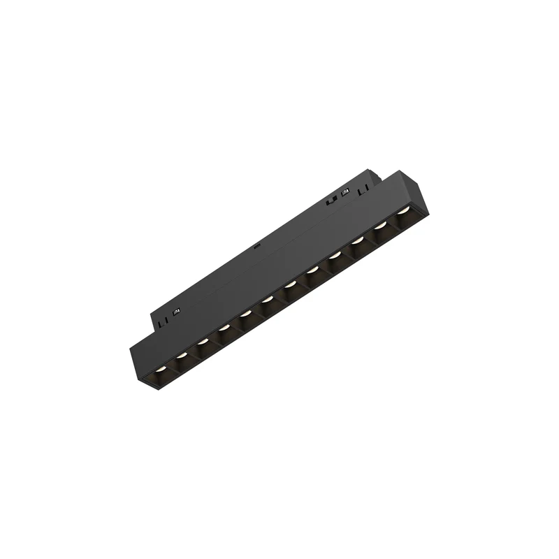 Braytron LED Magnet-Schienenspot 48V 12W 3CCT 24° – 22 cm, Schwarz
