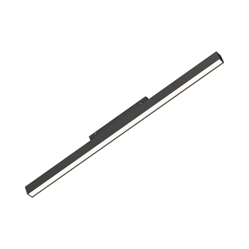 Braytron LED Magnet-Schienenleuchte 48V Linear 18W 3CCT 120° – 60 cm, Schwarz
