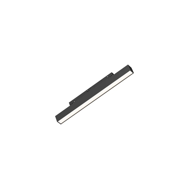 Braytron LED Magnet-Schienenleuchte 48V Linear 10W 3CCT 120° – 30 cm, Schwarz