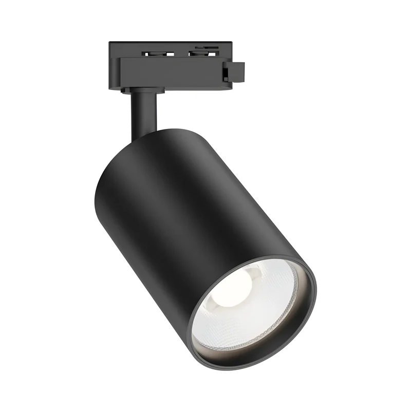 Braytron LED Schienenstrahler 30W 1-Phasen 3 Lichtfarben 3420 lm dreh- und schwenkbar – Schwarz