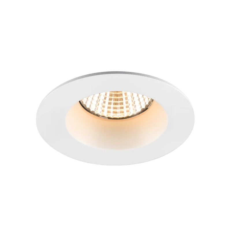 NEW TRIA® UNIVERSAL 68, Deckeneinbauleuchte, 2500/3000/4000 K, 38°, IP 20 / IP 65, rund, weiß