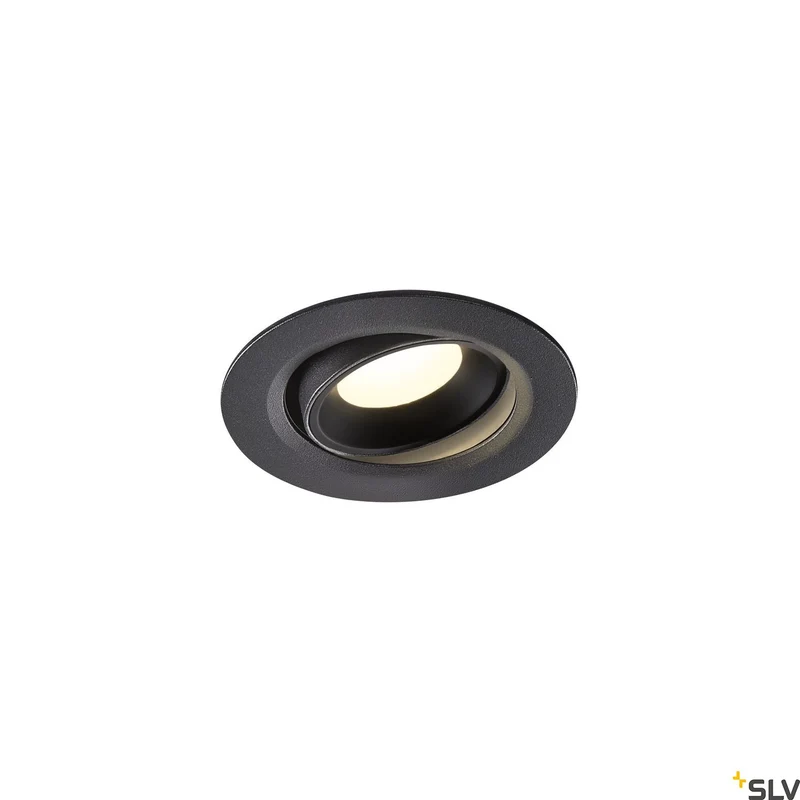 SLV NUMINOS® MOVE XS, Deckeneinbauleuchte schwarz 4000K 40°