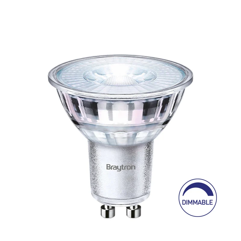 Braytron LED GU10 Reflektor 5,5W 3000K dimmbar 38° – 470 Lumen