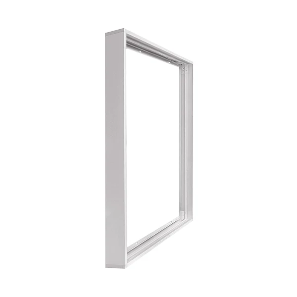 Braytron Aufbaurahmen 62 x 62 cm Aluminium für LED-Panel – Weiß