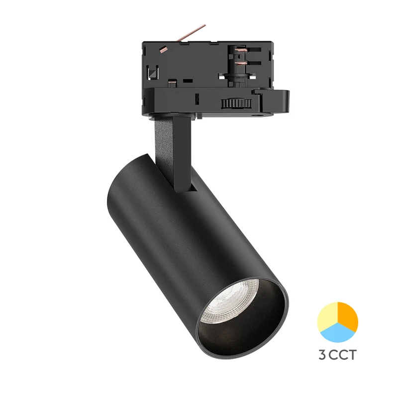 Braytron LED-Schienenstrahler 15W 3CCT 1680 lm 3-Phasen – Schwarz
