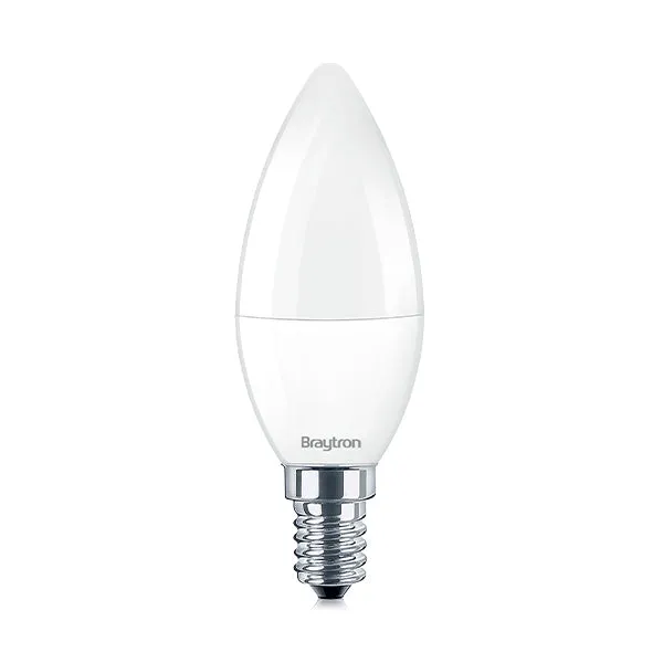 Braytron LED-Kerze E14 5W C37 6500K Kaltweiß 470 lm