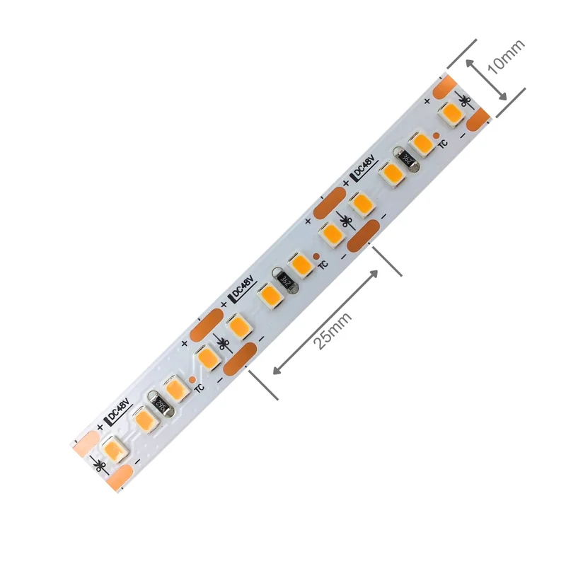 48V LED-Streifen 8,8W/m 160 LEDs/m 20m – für lange Installationen ohne Helligkeitsabfall