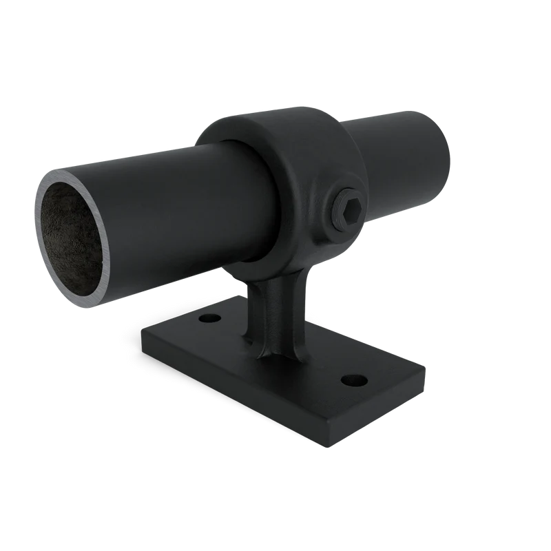 Handlaufhalterung - Schwarz für außen - 42,4 mm