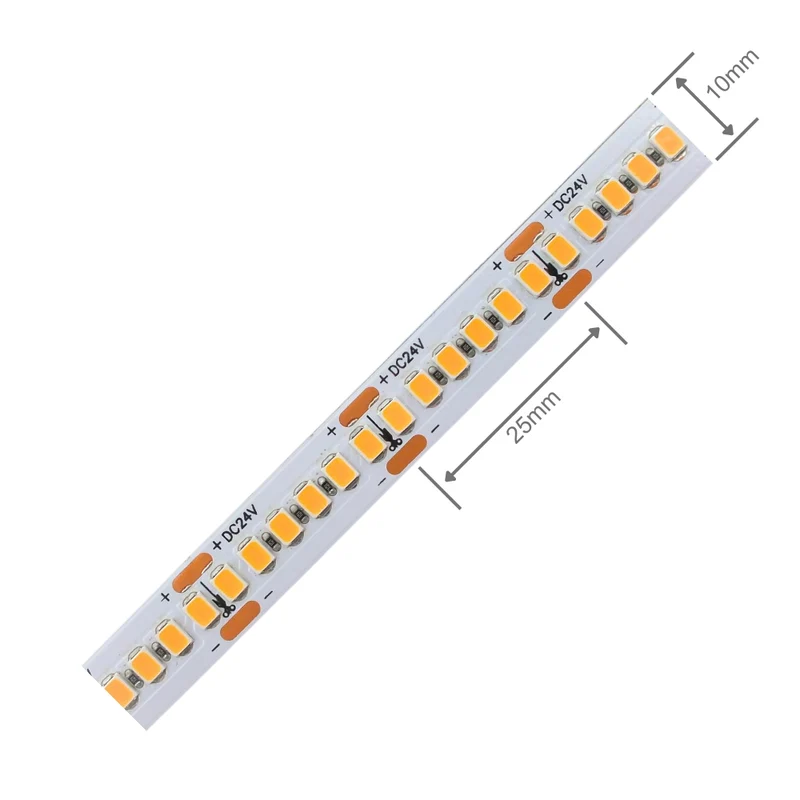 24V LED-Streifen 24W/m 240 LEDs/m 5m – besonders leistungsstark