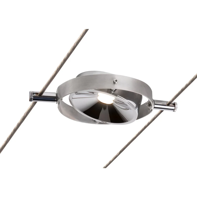 SLV DURNO, Seilleuchte für TENSEO Niedervolt-Seilsystem, 2700K, chrom