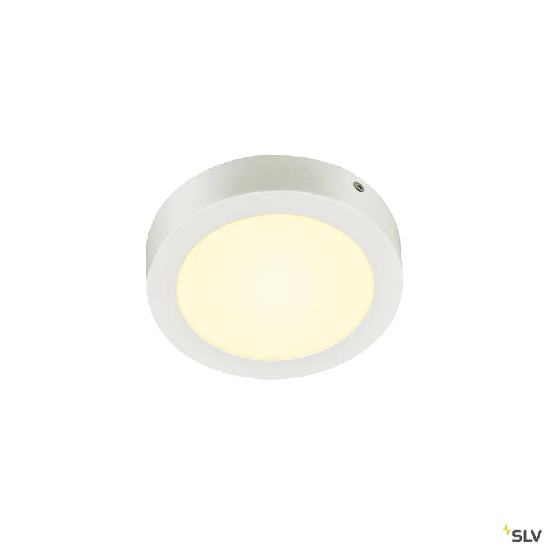 SLV SENSER 18 Indoor LED Deckenaufbauleuchte rund weiß