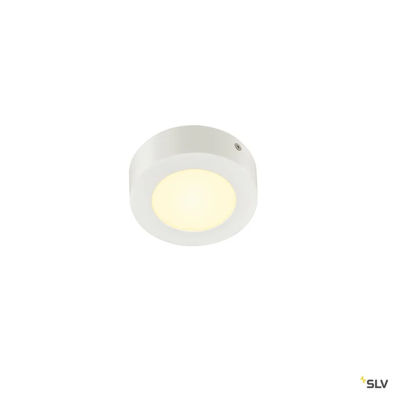 SLV SENSER 12 Indoor LED Deckenaufbauleuchte rund weiß
