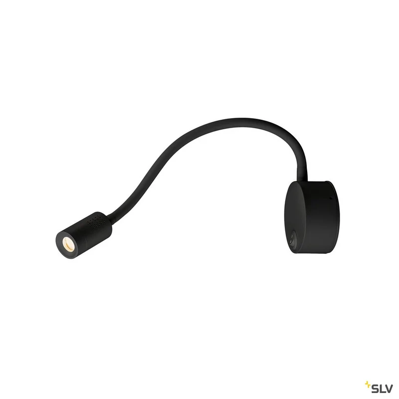 SLV DIO FLEX PLATE LED, LED Indoor Wandaufbauleuchte, schwarz, 3000K