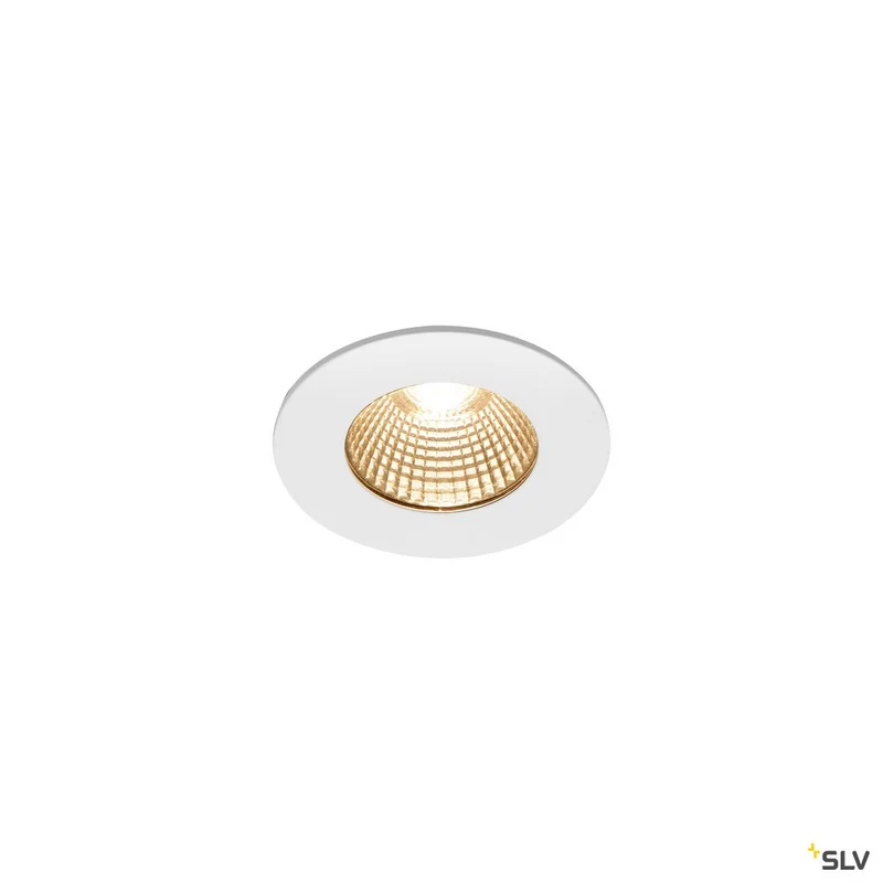 SLV PATTA-I, LED Outdoor Deckeneinbauleuchte, rund DL IP65 weiß 1800-3000K
