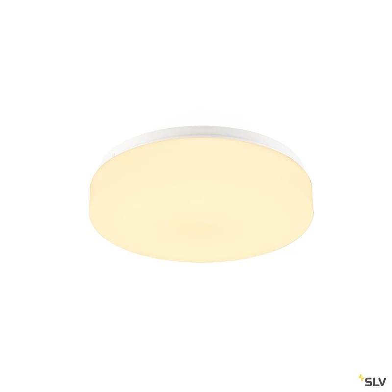 SLV LIPSY 30 Drum CW, LED Outdoor Wand- und Deckenaufbauleuchte, weiß, IP44 3000/4000K