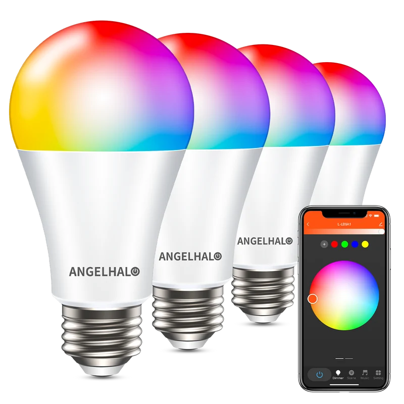 Smart Light Bulbs 4PCS