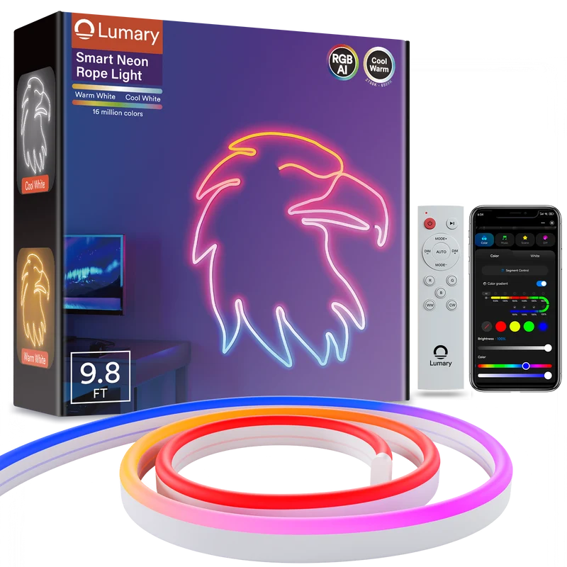 Lumary Smart Indoor Neon Rope Lights
