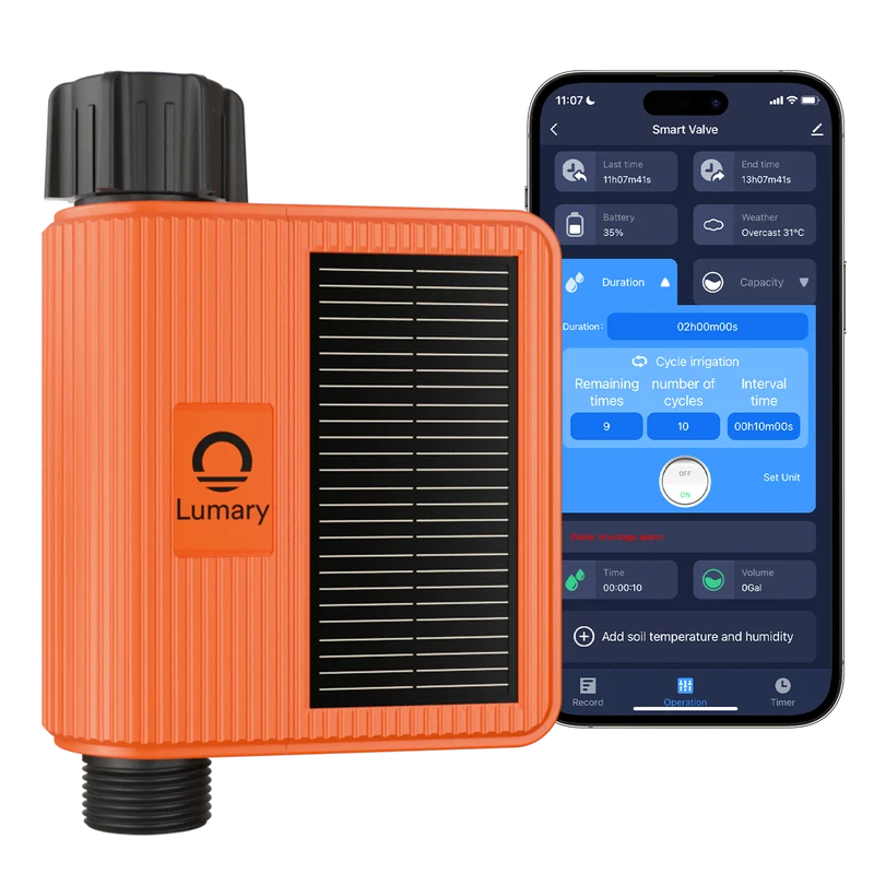 Lumary WiFi Solar Water Timer