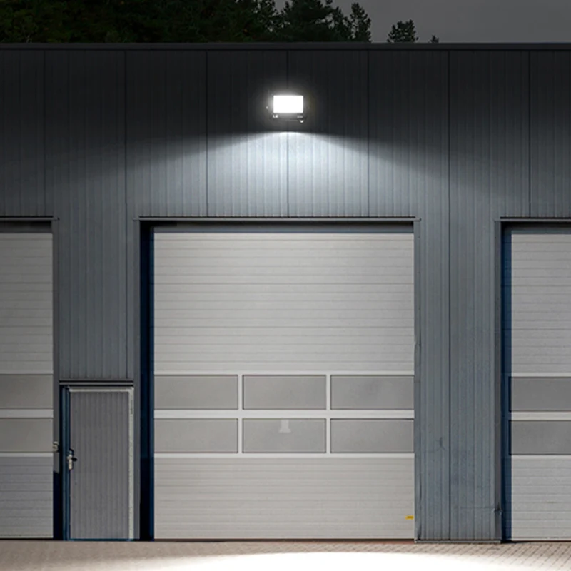 LED Strahler mit Bewegungsmelder Außen Garage Garten superhell Lampe 20W IP54 6500K