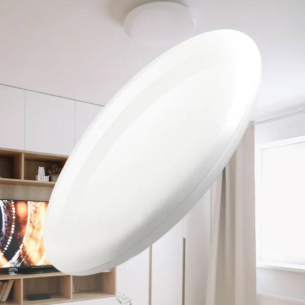 LED Deckenleuchte Deckenlicht Rund 20W 26cm Badezimmer Küche Flur Neutralweiß 4000K IP44