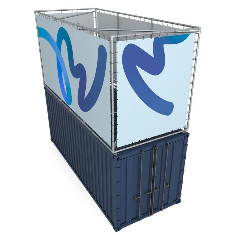 Containerrahmen Oberseite 20ft Container - rundum, 4 Seiten (29)