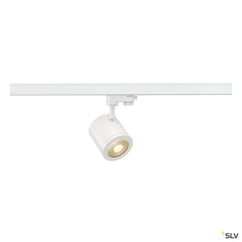 SLV ENOLA_C 9 Spot, rund, weiss, 9W, 3000K, 55°, inkl. 3P.-Adapter