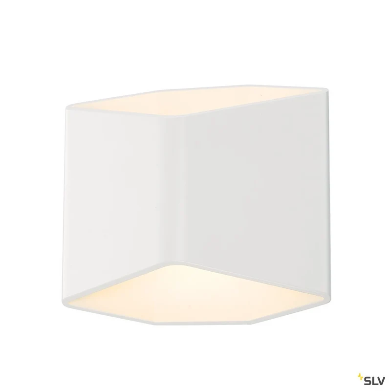 SLV CARISO LED Wandleuchte 2, weiss, 7,5W LED, 3000K