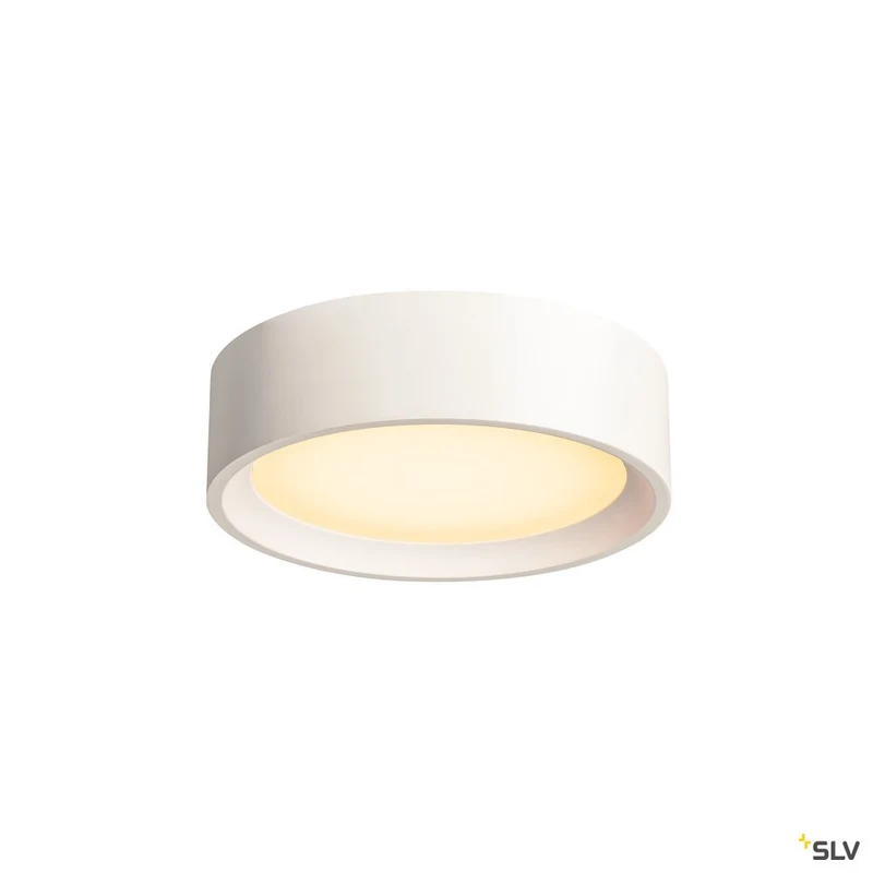 SLV PLASTRA LED Deckenleuchte, weiss, 3000K