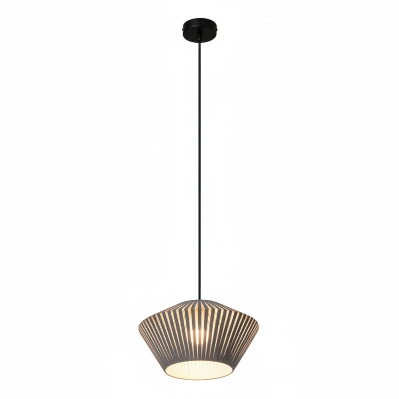 OSRAM DECOR Stripes Pendelleuchte 1xE27 Dunkelgrau
