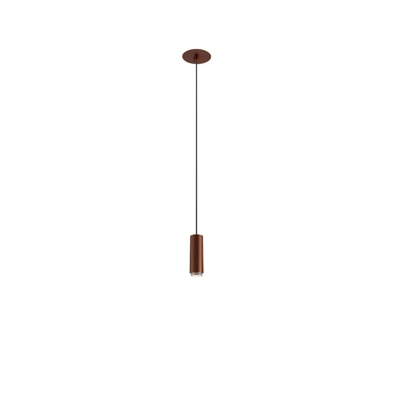 LALU®, Pendelleuchte, Led Base, Einbau, Mix&Match, 150 cm, 9.5 W, 3000 K, PHASE, bronze