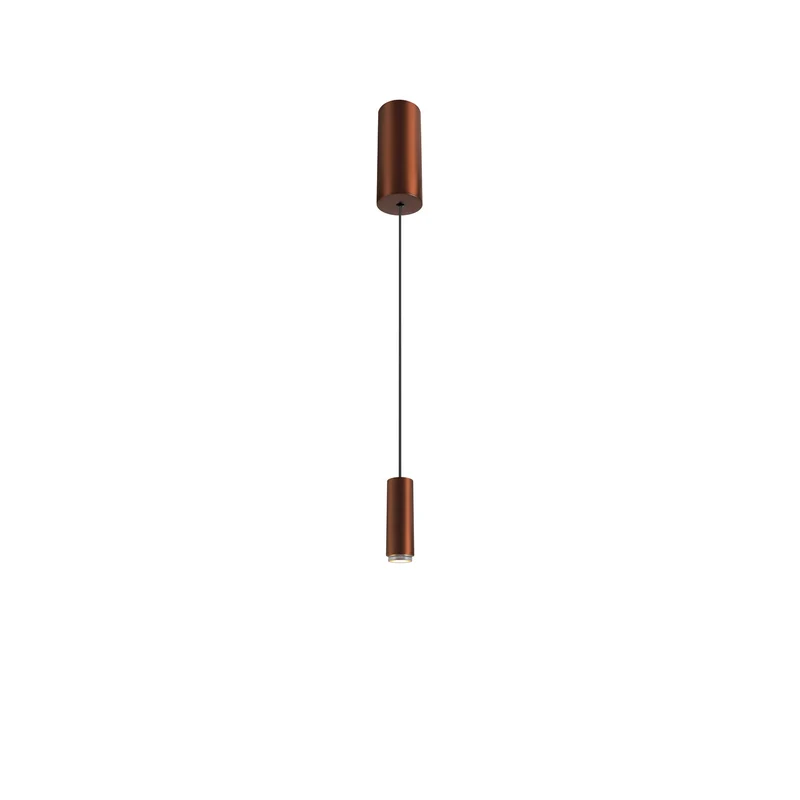 LALU®, Pendelleuchte, Led Base, Mix&Match, 150 cm, 9.5 W, 3000 K, PHASE, bronze