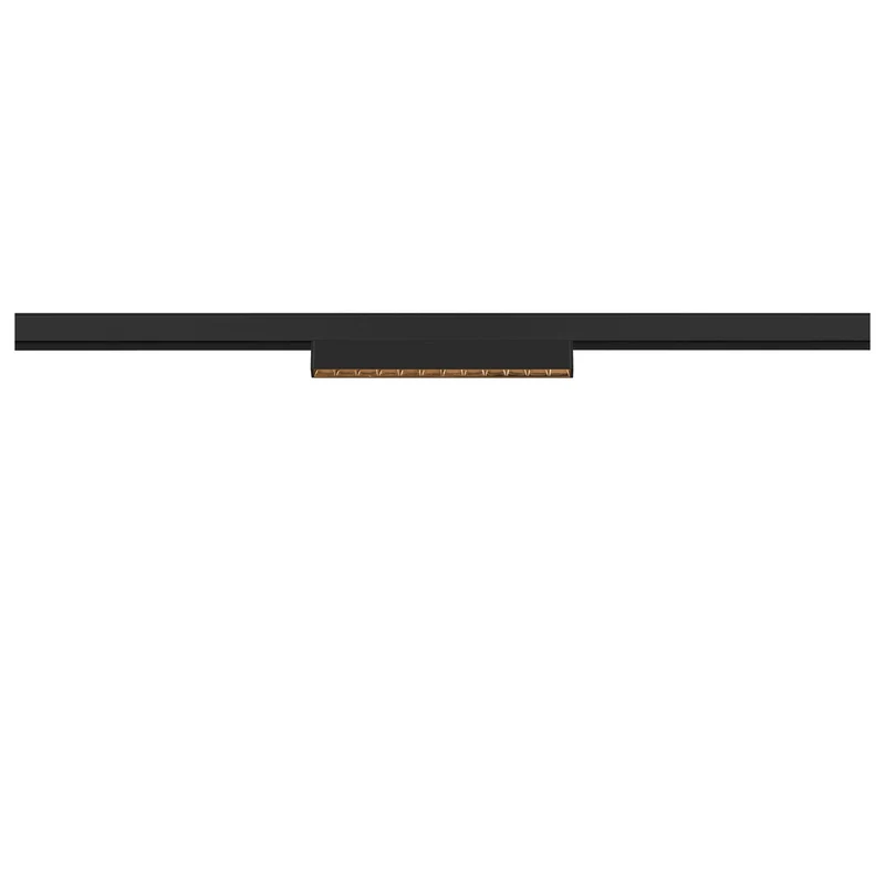 IN-LINE 22 48V TRAC K, Darklight Reflector, DALI, Spot, schwarz / schwarz, 7.3 W, 580 lm, 2700 K, CRI 90, 35°