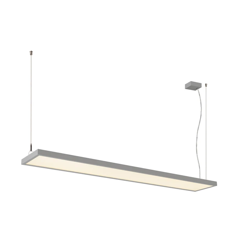 WORKLIGHT PRO 150, Pendelleuchte, 150 cm, 4000 K, DALI, Touch, grau