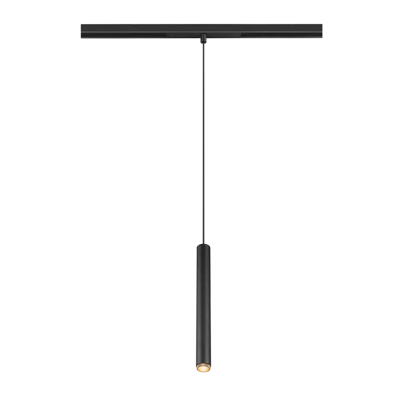 GRIP! S, 48V Pendelleuchte, Pendellänge 200 cm, 2700 K, 29°, DALI, schwarz / gold